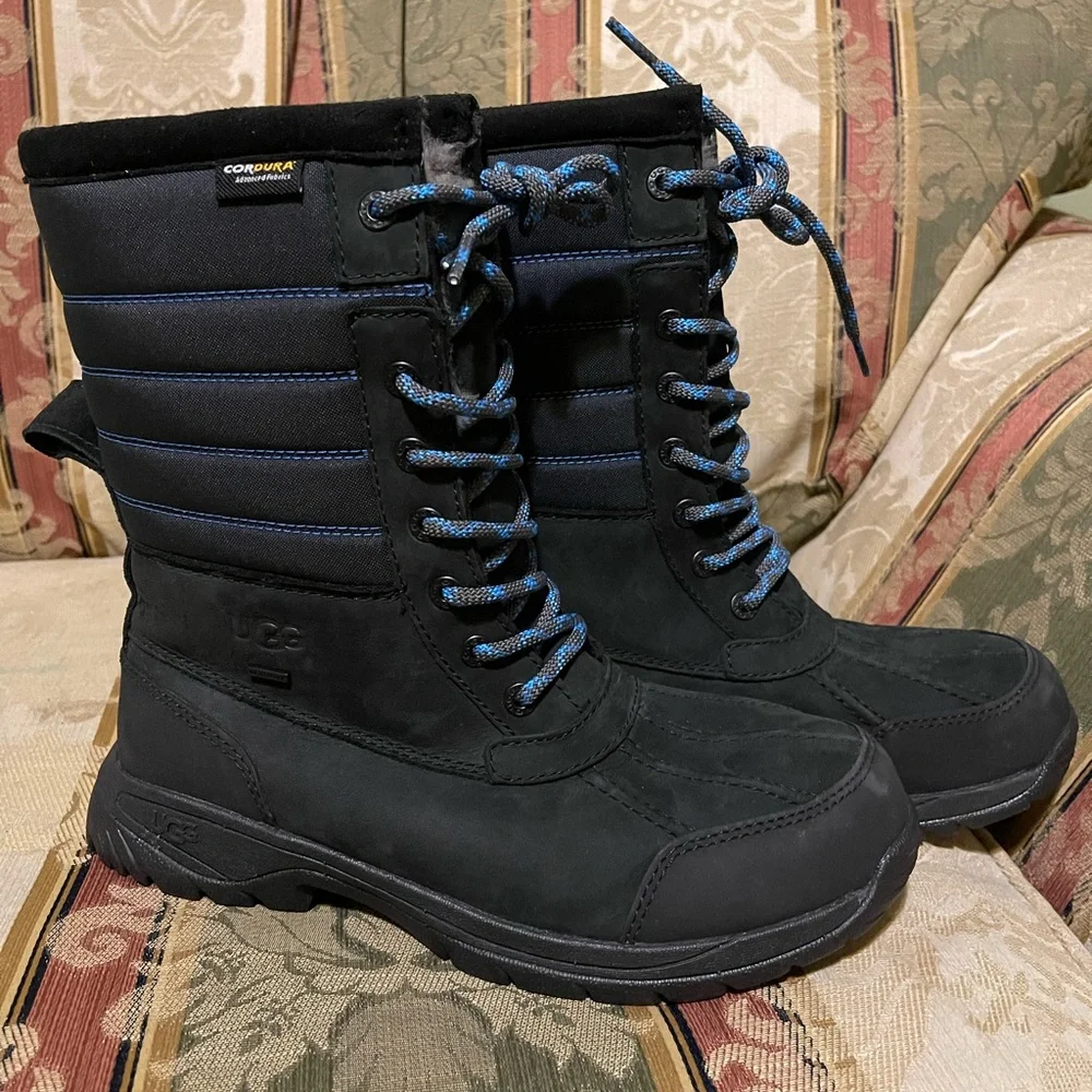 UGG Men's Butte Quilted Waterproof Snow Boots. Size 7 Men N17-07
